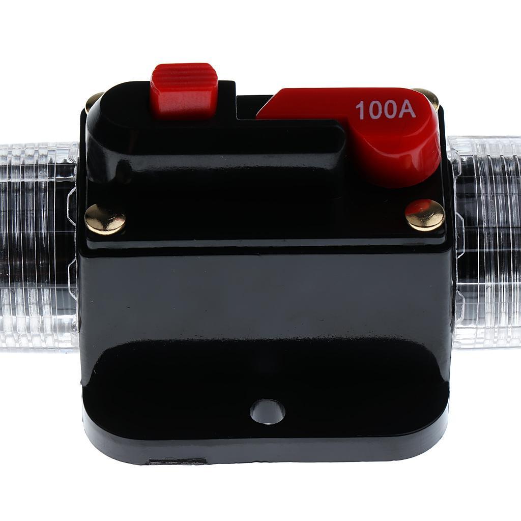 2X 100A InLine Manual Auto Audio Switch 12 / 24V