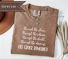 Comfort Colors® Christian Shirt, His Grace Remained Shirt, Boho Christian Shirt, Religious Shirt, Trendy Oversized TShirt