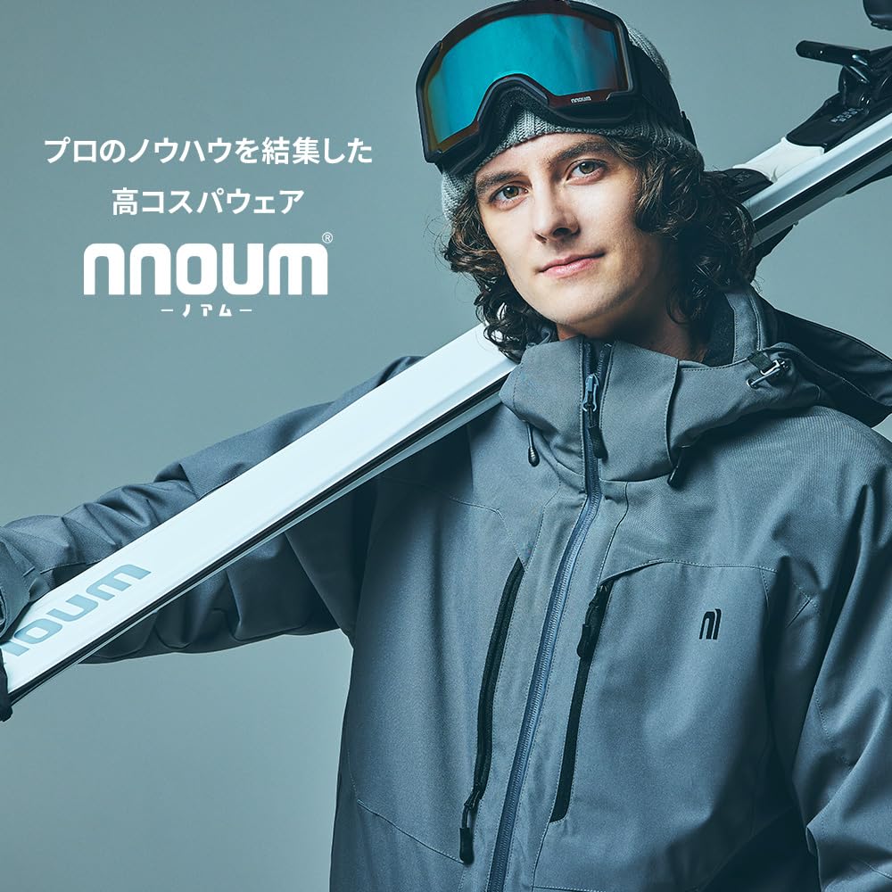 NNOUM Ski Wear Made in the Same Factory as Water Adjustable Available in a Variety of Perfect for Snowboarding Men's Set, High-End Brands,