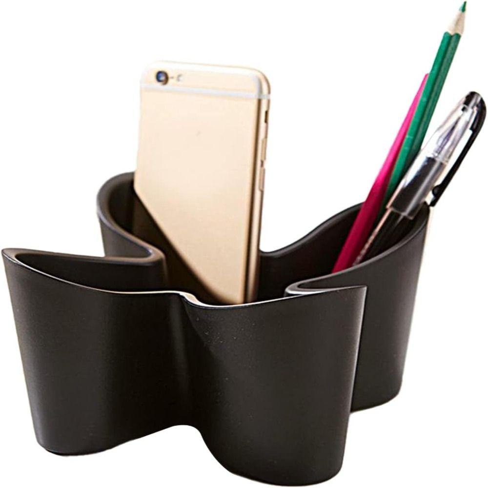 

Plastic Four Leaf Clover Remote Holder Multifunctional Remote Control Box Office