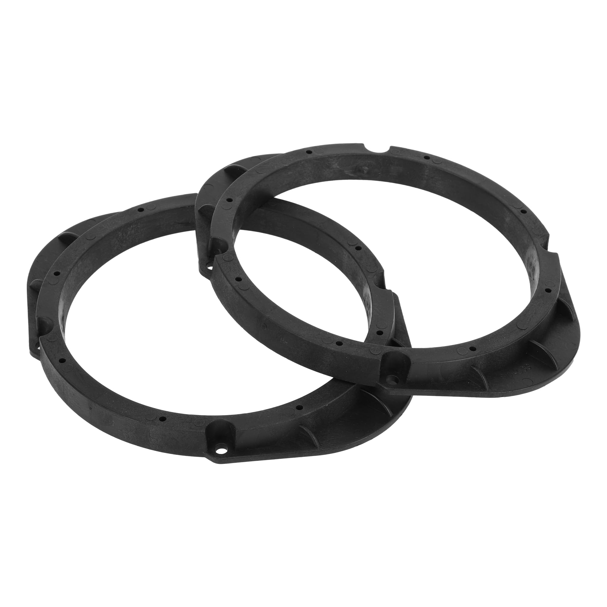 Адаптер для динамика твитера 5x7  на 6.5  для Mazda, Кольцо-кронштейн-проставка для крепления автомобильного динамика-сабвуфера, ABS Черный, Водонепроницаемый