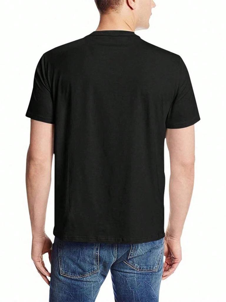 Herr-T-shirt med "It's Goon O'Clock" Skrattande Katt-meme – 100% Bomull, Rund Hals, Kort Ärm, Humoristisk T-shirt | Fet Textstil |