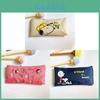 Peanuts Snoopy Cute Oxford Material Pen Bag With Storage For Students Office Use