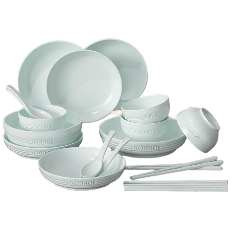Kobach Celadon Ceramic Dinnerware Set