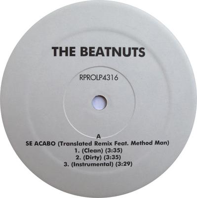 12-Zoll-Schallplatte BEATNUTS - Se Acabo (Übersetzter Remix) RPROLP4316 Loud Records 1999 US Rap & Hip-Hop/R&B Gebraucht