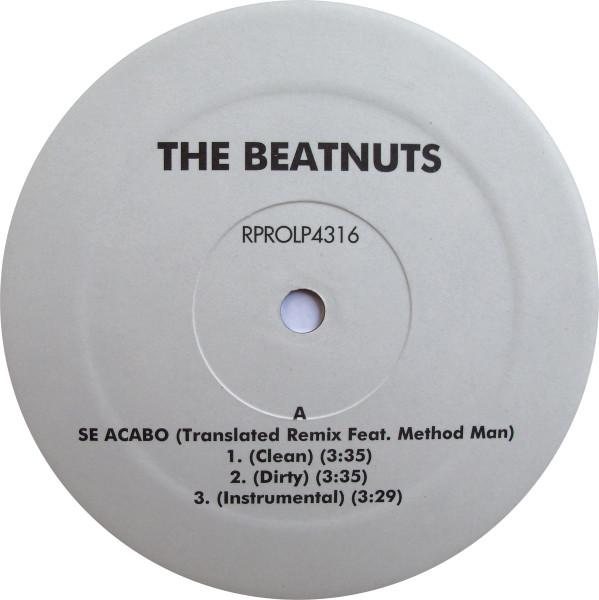 12inch Record BEATNUTS - Se Acabo (Translated Remix) RPROLP4316 Loud Records 1999 US Rap & Hip-Hop/R&B Used