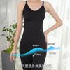 Damen Träger One-Piece Formwäsche Bauchkontrolle Po-Lifting Taillentraining Bodysuit