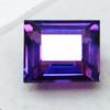 Natural Tanzanite Purple Excellent Emerald Cut 8.25 Ct Loose Gemstone Certified