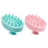 Silikonowy szampon szczotka głowa grzebień do masażu skóry głowy grzebień do mycia włosów szczotka do masażu ciała wanna szczotka pod prysznic Salon narzędzie fryzjerskie
