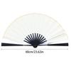 Rice Paper Folding Fan Blank Fan Paper Hand Fan Wedding Fan Decorative Painting Fan Blank Fan Kids