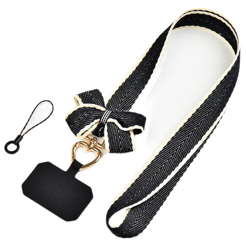 

Phone Tether Tab Neck Strap Phone Lanyard Replacement Part Black