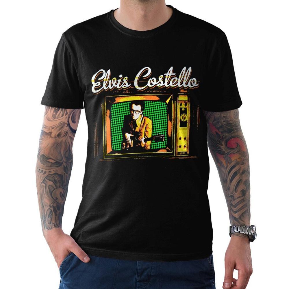 Elvis Costello VTG T Shirt Full Size S-5XL Unisex T-Shirt S