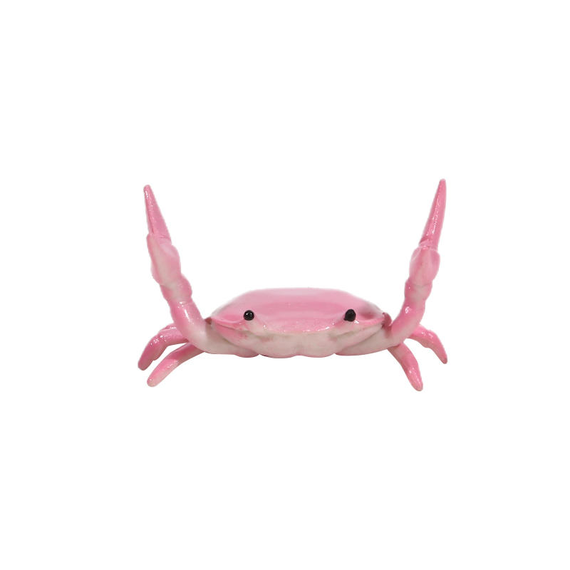 Funny Crab Desktop Pen Holder Creative Cute Crab Pen Holder Weightlifting Crabs Penholder Bracket Storage Rack Stationery
