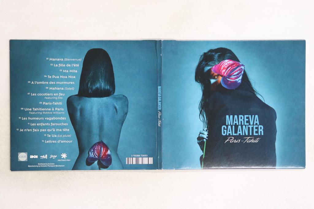 CD MAREVA GALANTER - Paris-tahiti 3700398728353 KWAIDAN RECORDS 2023 France Pop Used