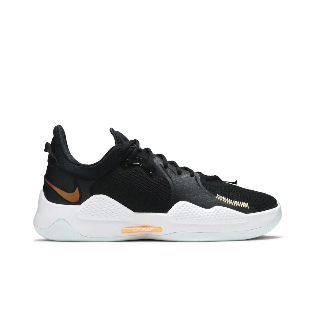 Nike PG 5 'Black' (Unisex) Black / White / Barely Green / Multi-Color Basketball Shoes CW3143 001