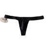 Stilvoller Jacquard-Tanga für Herren mit niedrigem Bund und auffälligem Bund