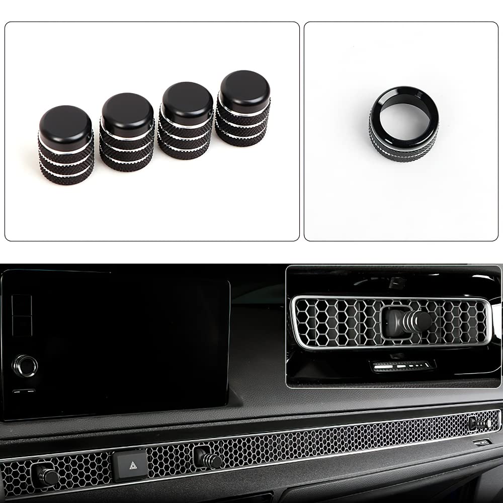 Onami 11th Generation Civic Console Panel, Center Console Cover, Central Control, Interior Panel, Interior Parts, New CIVIC FL1, Aluminum Alloy, 5-Pie