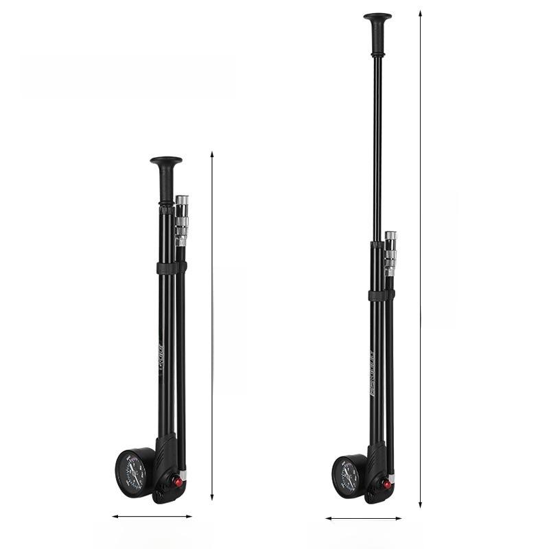 Bicycle Pump With High Pressure Aluminum Alloy For Mountain Bike And Car Use