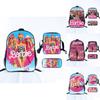 Barbie Princess School Bag Threepiece Set With Oxford Fabric For Girls Student Use