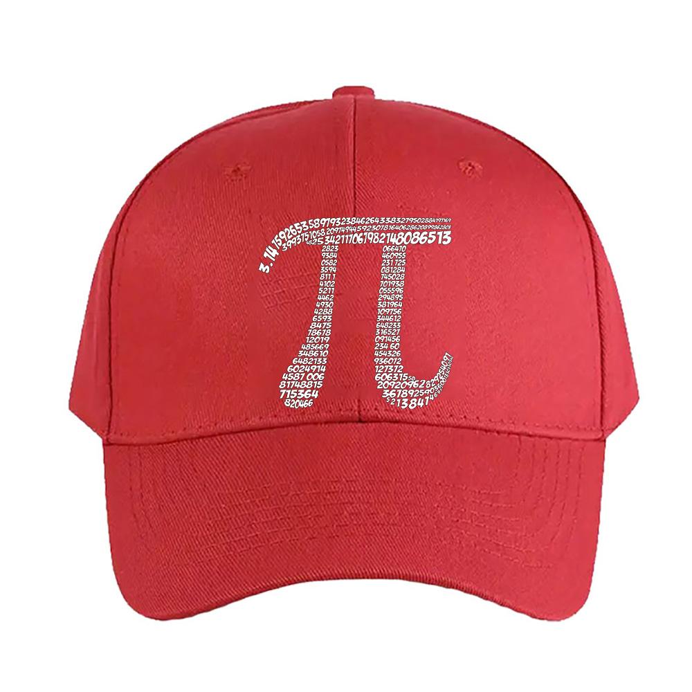 Pi Symbol   decimal values cap Summer Woman Man Adult Hat Casual Adjustable Funny Dad Printed Baseball Caps boyfriend