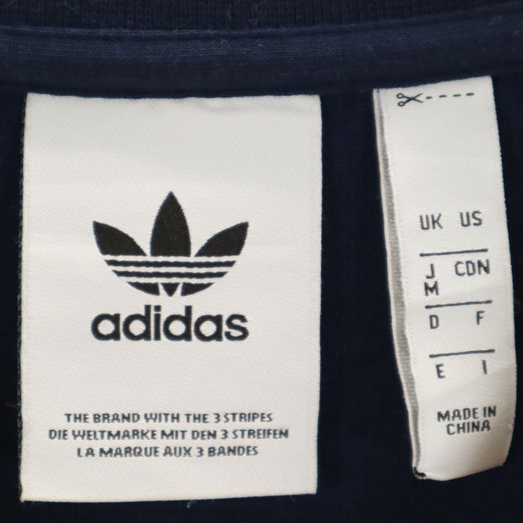 adidas Originals Trefoil logo Long sleeve freeze trainer M Navy Men's Used