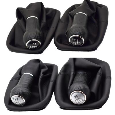 Zwarte PVC Schakelpookknop PU Stofhoes voor Volkswagen Golf 35 Schakelhendel