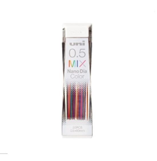 

Mitsubishi Pencil Sharp Color Стержни Nano Diamond 0.5мм МИКС U05202NDCMIX 10 штук