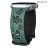 Silicone Strap For Apple Watch Series 11 10 9 8 7 6 5 4 3 For Iwatch Ultra 3/2 49mm 46mm 42mm 45-44-42-41-40-38mm Butterfly Woma