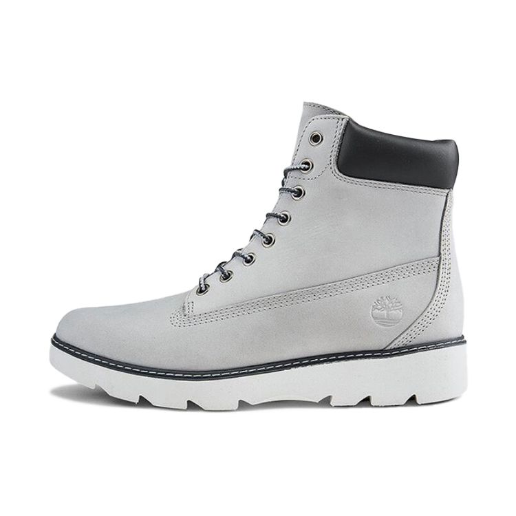 

Timberland Keeley дышащие прочные легкие широкие короткие уличные ботинки женские светло-серые A26JM 38.5