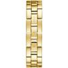 Guess Ladies' Quartz Watch, Stainless Steel Case, Stainless Steel Strap, Quartz Movement, Waterproof, For Daily Gatherings W1288L2