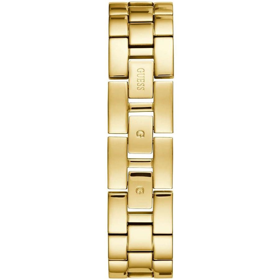 Guess Ladies' Quartz Watch, Stainless Steel Case, Stainless Steel Strap, Quartz Movement, Waterproof, For Daily Gatherings W1288L2