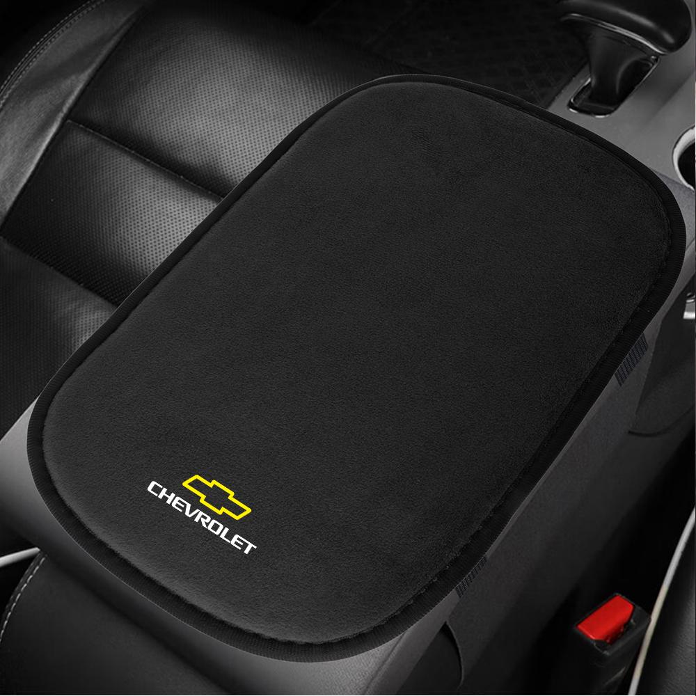 Car Center Console Armrest Box Mats Non-slip Fur Pad For Chevrolet Cruze Colorado Spark Captiva Malibu Trax Aveo Camaro Equinox