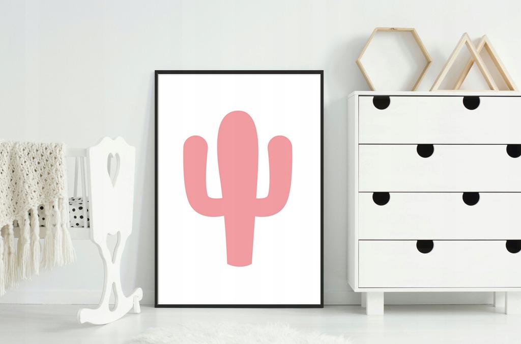 Picture Poster In a Frame A4 Cm Cactus PD136