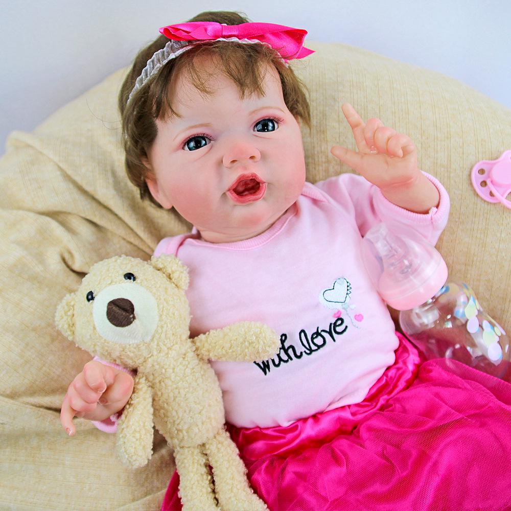 55cm Gertie Reborn Vinyl Baby Doll - Toy Gift