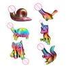 Funny Animal Statue Small Elephant Tortoise Snail Figurine Colorful Resin Sculpture for Outdoor Garden Yard Home Desktop Decor