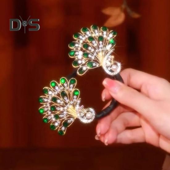 Peacock Shape Hair Clip Maker Dámské Paví účes Twist Multifunkční kulma na vlasy Bun Maker Snadné Rychlé Snap Roll Hair Tool pro dlouhé vlasy
