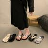2024 Fashion Tabi Ninja Slippers Women Summer Open Toe Split Toe Flat Heel Sandals Casual Outdoor Beach Slides Flip Flop Shoes