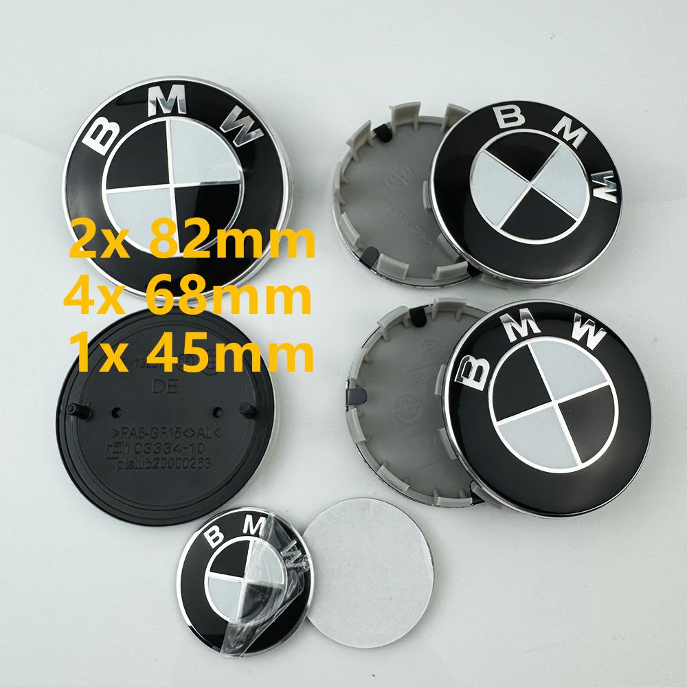 Ta30-45mm56mm 68mm 74mm 82mm Car Front Hood Emblem For BMW X1 X2 X3 X4 Wheel Hub Caps Badge X5 X6 F48 F39 F10 F30 G11 E60 G01 E84 E83