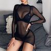 Transparent Lingerie Lace Sexy Underwear Hot Porno Bodysuit Sex Pajamas Tulle Dress Sleepwear Temptation Black Sexies Outfit