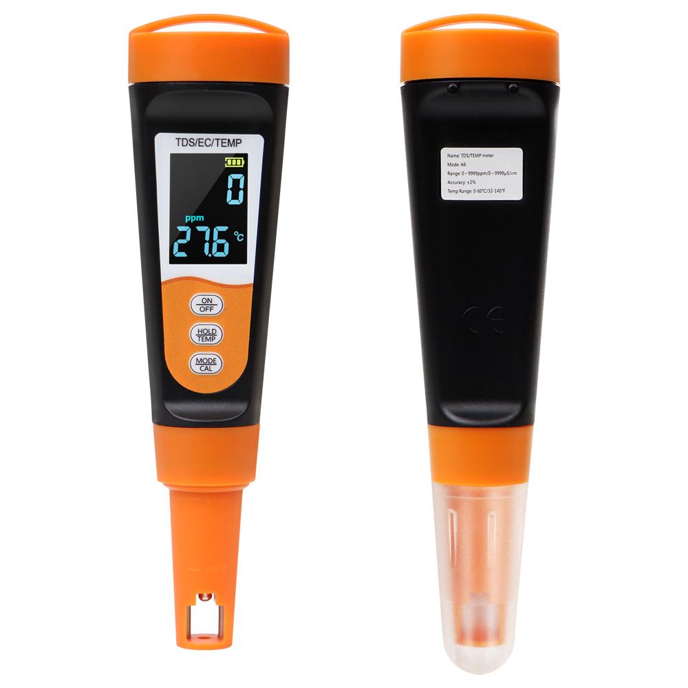 Voice Multifunctional 3 in 1 Water Quality Tester Detector Digital TDS EC Temperature Meter for Pools Aquariums with Backlight