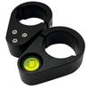 2 Stück 32mm Zentrierstange GPS Mittelstange Kreisförmiges Metall-Wasserwaage Blasenmesswerkzeug für Leica South RTK Totalstation 25-26s