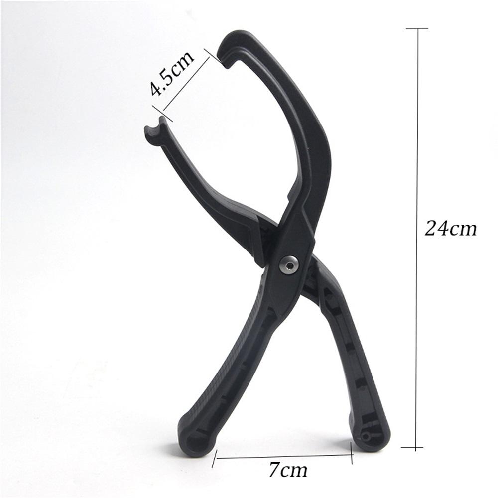 

Bike Hand Plier Tire Lever Bead Tool for Hard to Install Bicycle Tires Removal Clamp Bike Tire Pliers for Cycling Repair Tools чёрный