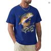 Brown Trout Fishing T-Shirt Cool Casual Pride T Shirt Men Unisex New Fashion Tshirt Men 3D Tees Streetwear