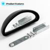 2 Car Blind Spot Mirror Adjustable Rear View Mirror 360 Degree Reverse Wide Angle Additional Mirror for Parking Auxiliary Mirror