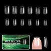 Gel Nail Tips Pre filed Almond/Stilettos/Square/Coffin Nail Tips Full Cover Nail Tips Press On Nail Artificial Fake Nail