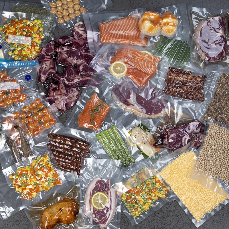Sacchetti Arrotolabili per Sottovuoto, Ideali per Conservazione e Sous Vide, Robusti e Resistenti allo Strappo, Mantengono la Freschezza più a Lungo, Perfetti per l'Uso Domestico