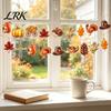 Herbst-Thema Hängedekoration 12/24/36 Stück Thanksgiving Holzdekoration, Herbstkürbis Ahornblatt Bauernhaus Truthahn Ornament, Erntefest Party