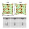 Kawaii Capybara   Pillow Cover  Fashion Pillow Case For Living Room Sofa Comfy Pillowcases Gift