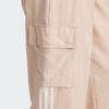 Adidas Originals Adicolor Three-Stripes Cargo Pants With Elastic Waist Women Bottoms Magic-Light-Brown IZ0717