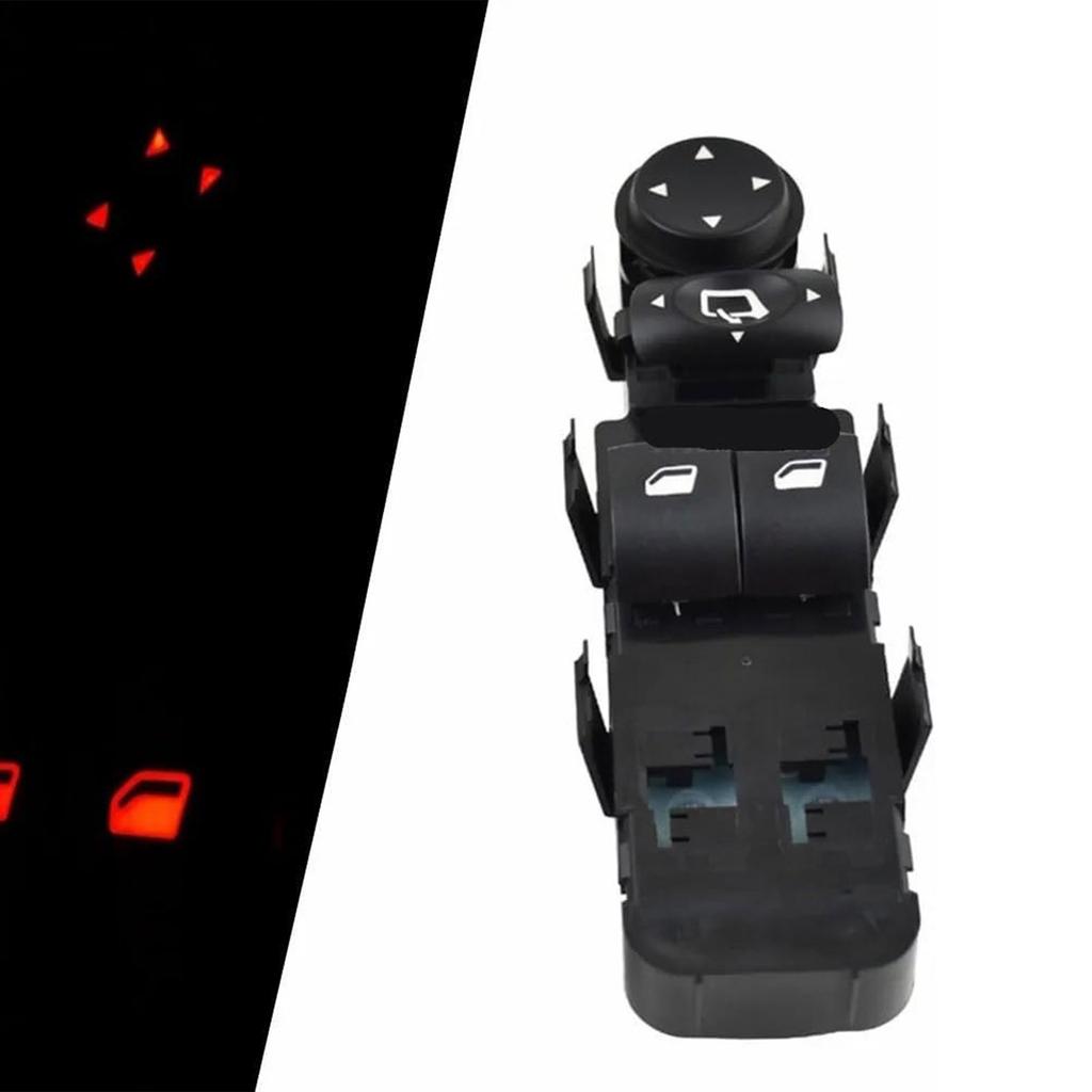 Car Power Window Height Adjuster Glass Elevating Device Control Switch Push Button Accessories for C4 6554.HE 9651464277